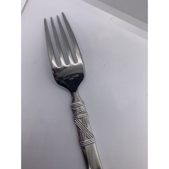 Ralph Lauren Flatware Round Hill Fork 321838 - Picture 5 of 13